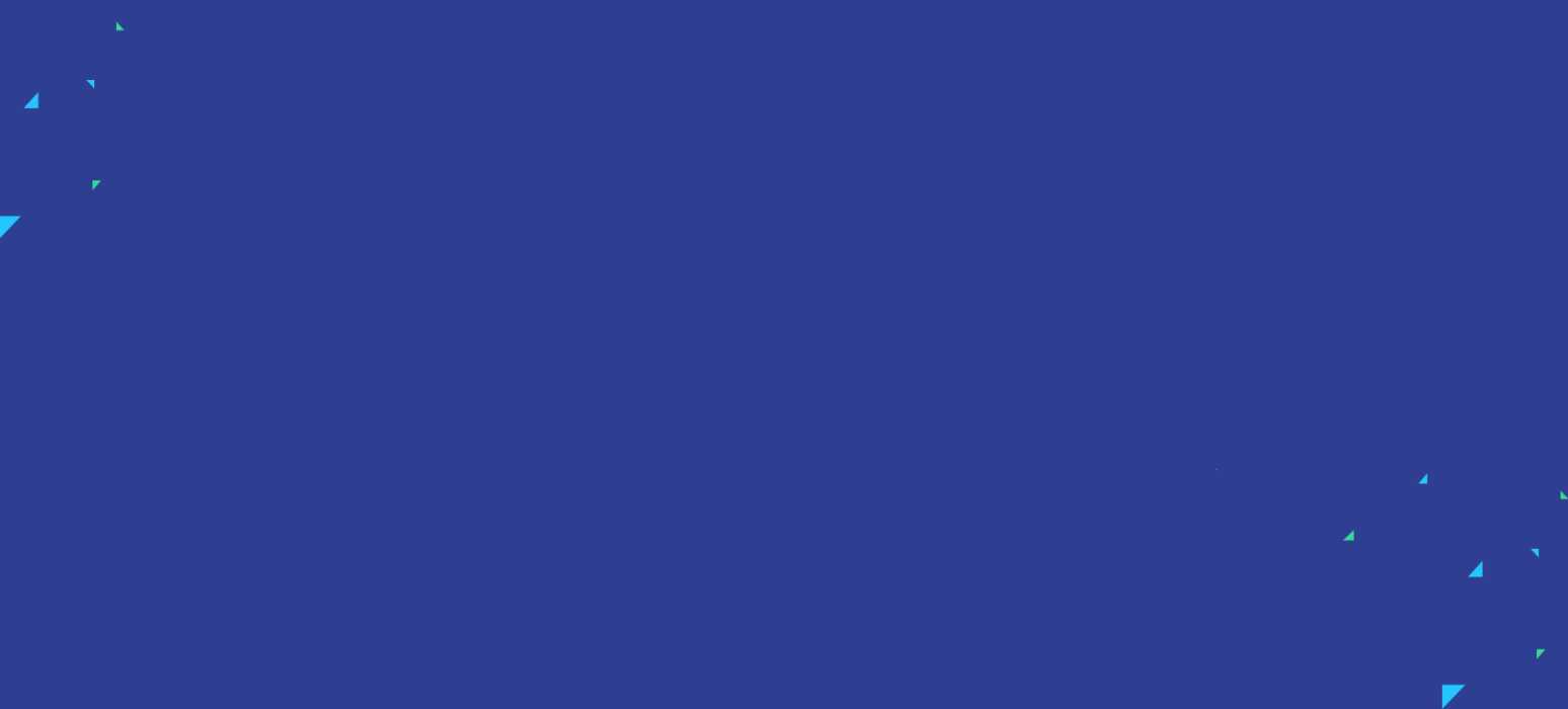 Dark background with pale blue and triangles